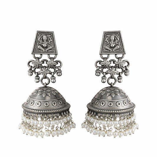 Metal Dangler Earrings-602