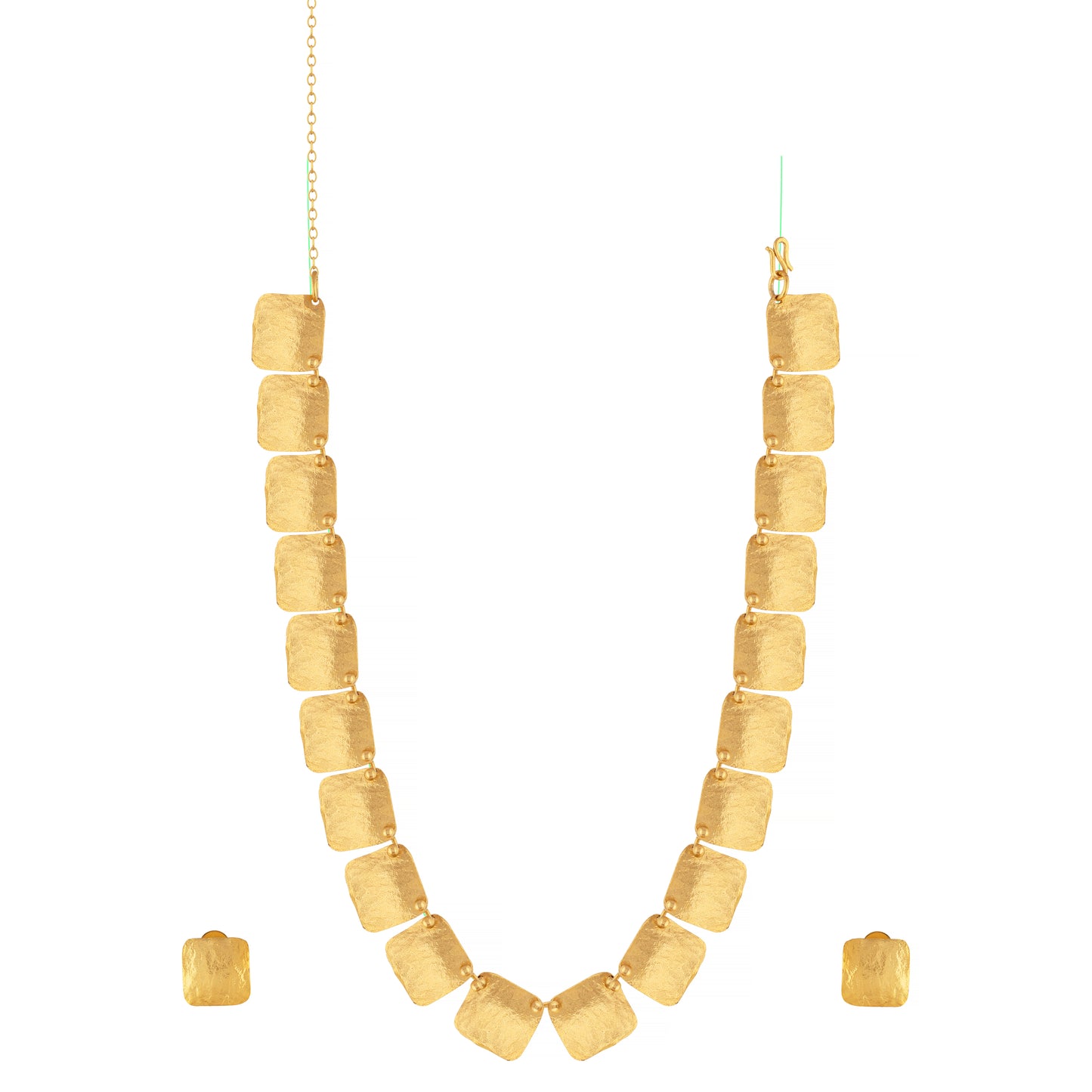 Gold platted Nugget collar Necklace