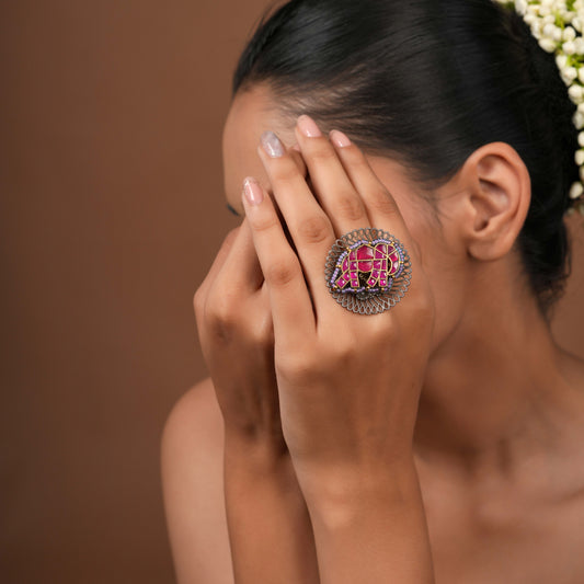 Pink Elephant  Ring