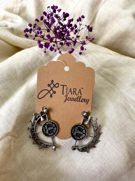 German Silver coin earrings in sale for women & Girls