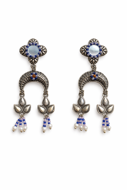 Metal Dangler Earrings-531