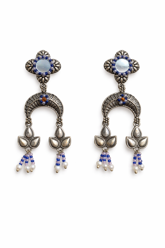 Metal Dangler Earrings-531