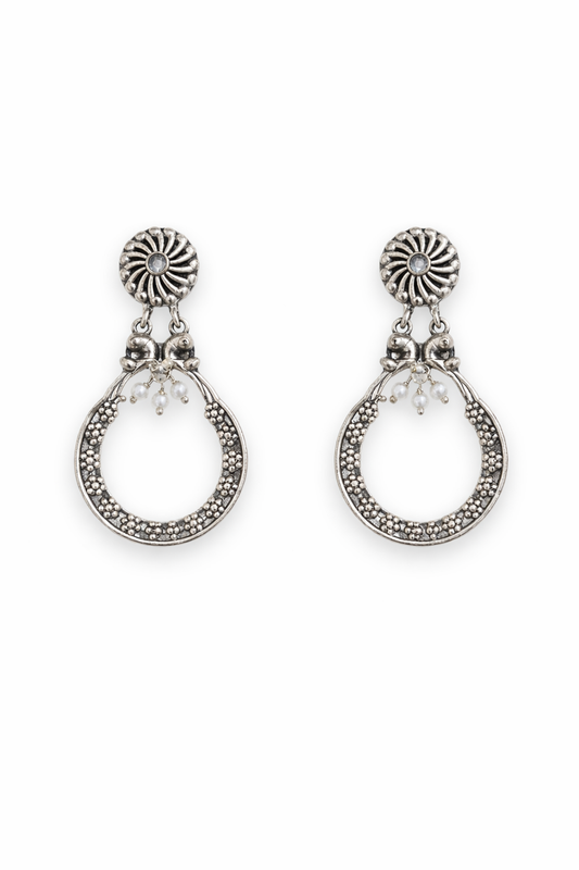 Metal Dangler Earrings-532