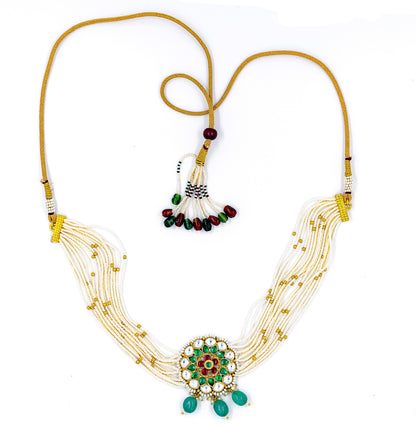 MER-03 jadau kundan Necklace set