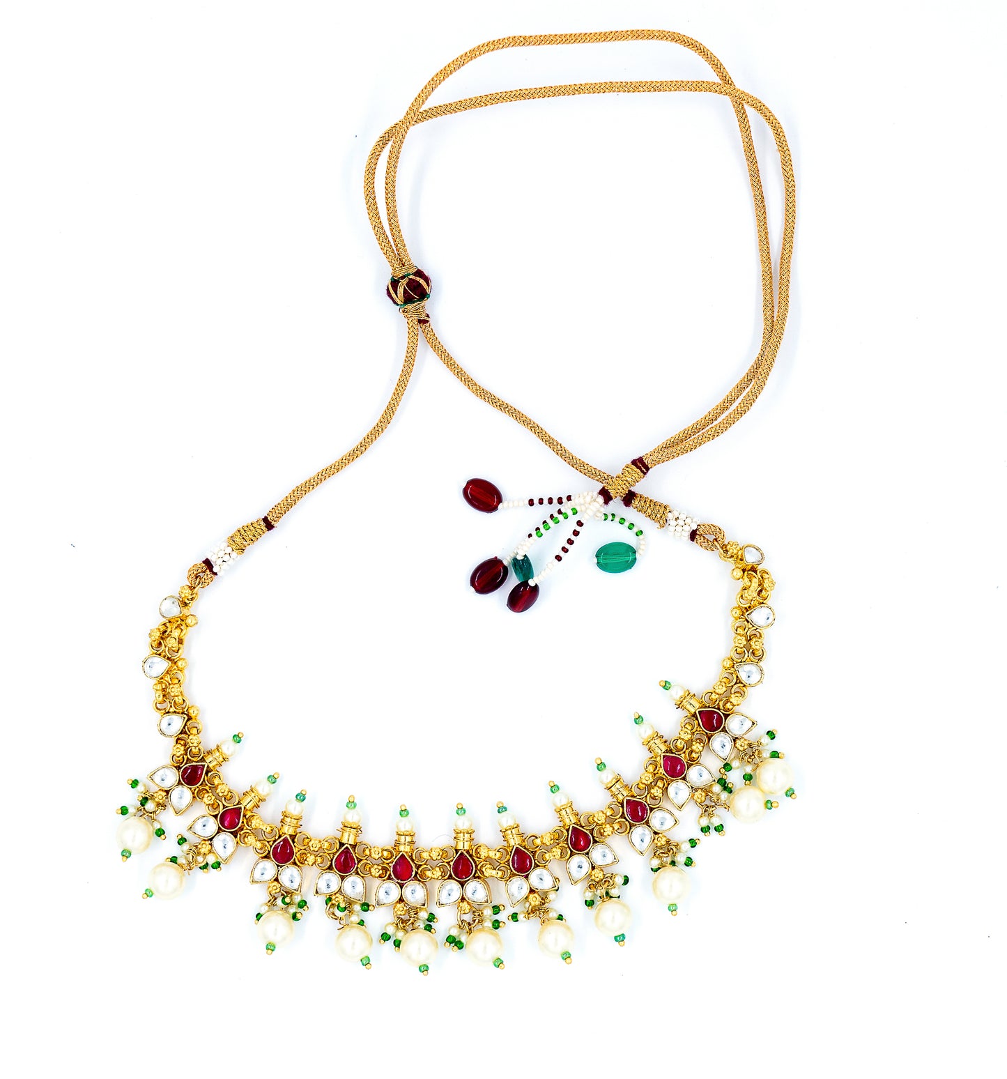 MER-08 jadau kundan Necklace set