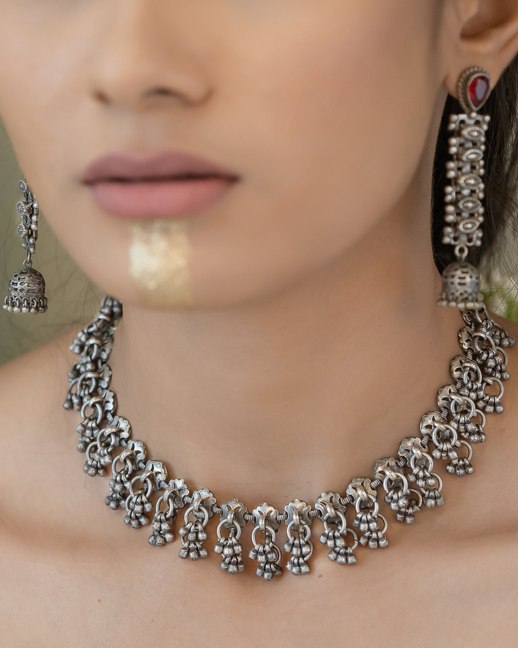 TIARA SARANGI NECKLACE SET by Newly Launched SILSILA Collection